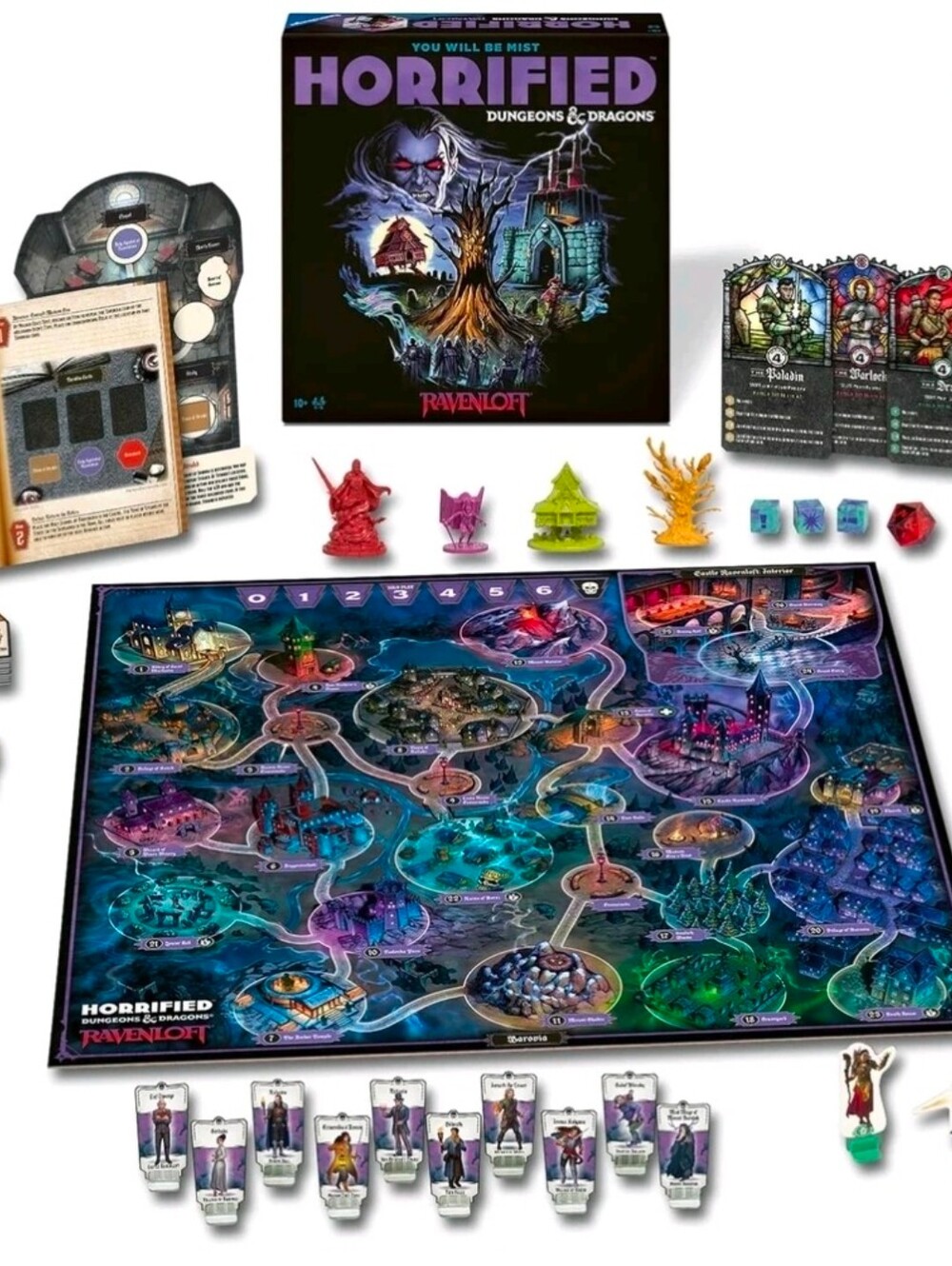 Horrified Dungeons & Dragons RAVENLOFT Edition Board Game by Ravensburger NEW